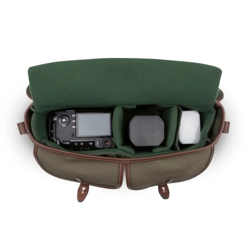 BILLINGHAM Hadley Pro 2020 Sage/Fibrenyte/Choco - Sac photo haut de gamme - Panajou