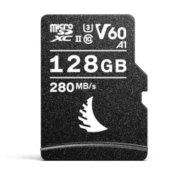 Angelbird Carte microSD UHS-II 128 Go V60 - Haute Performance pour Drones et Caméras