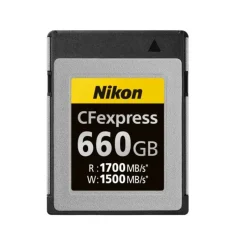 Nikon Carte mémoire CFexpress 660 GB Type B - Performances Ultimes