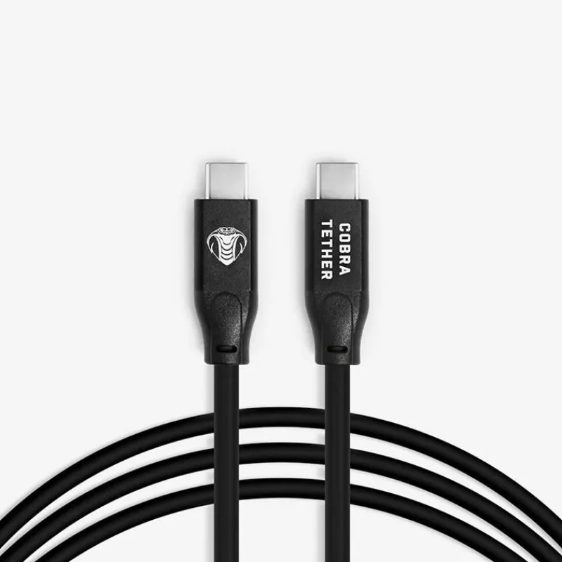 Cobra Tether USB-C / USB-C - 5m - Noir