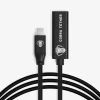 Cobra Tether USB-C / USB-C Femelle - 5m -Noir