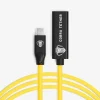 Cobra Tether USB-C/USB-C Femelle-10m - Jaune