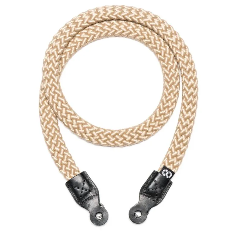 Cooph Braid Camera Strap beige 125cm