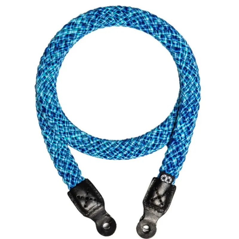 Cooph Braid Camera Strap wavy/water 125cm