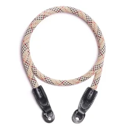 Cooph rope Camera Strap plaid beige 130cm