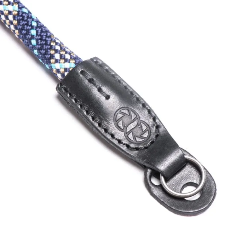 Cooph rope Camera Strap plaid blue 130cm