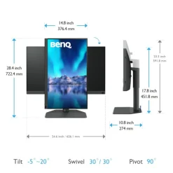 BenQ Écran SW272Q 27