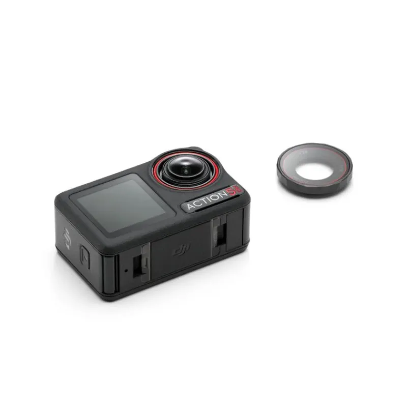 DJI Osmo Action 5 Adventure Combo - Caméra 4K étanche avec stabilisation et double écran