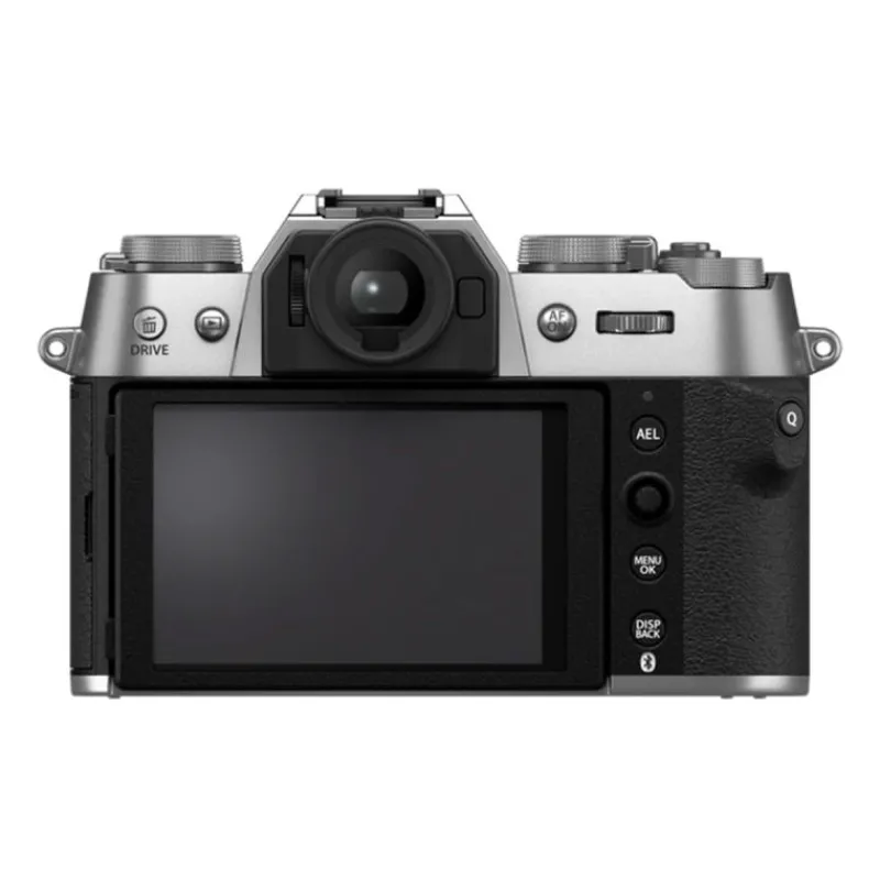 Fujifilm FUJI X-T50 SILVER + XC 15-45mm : Appareil Photo Hybride 40,2 MP avec Vidéo 6,2K et Simulations de Film