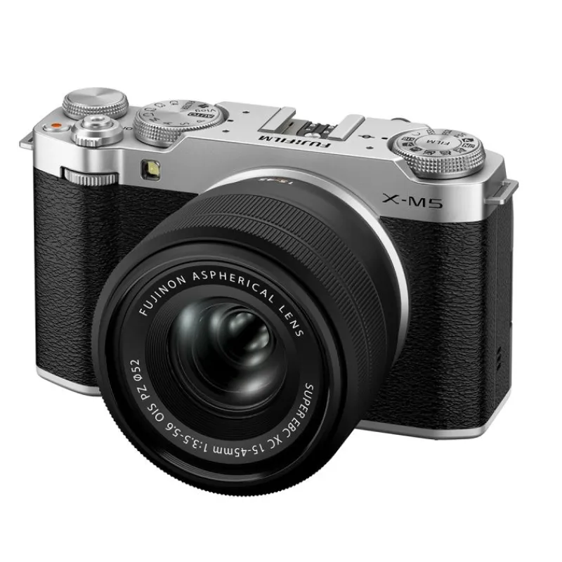Fujifilm X-M5silver + XC15-45mm