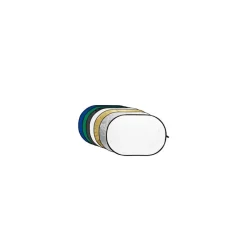 GODOX 7-in-1 Or, Argent, Noir, Blanc, Transparent, Bleu, Vert Disque réflecteur- 150X200cm