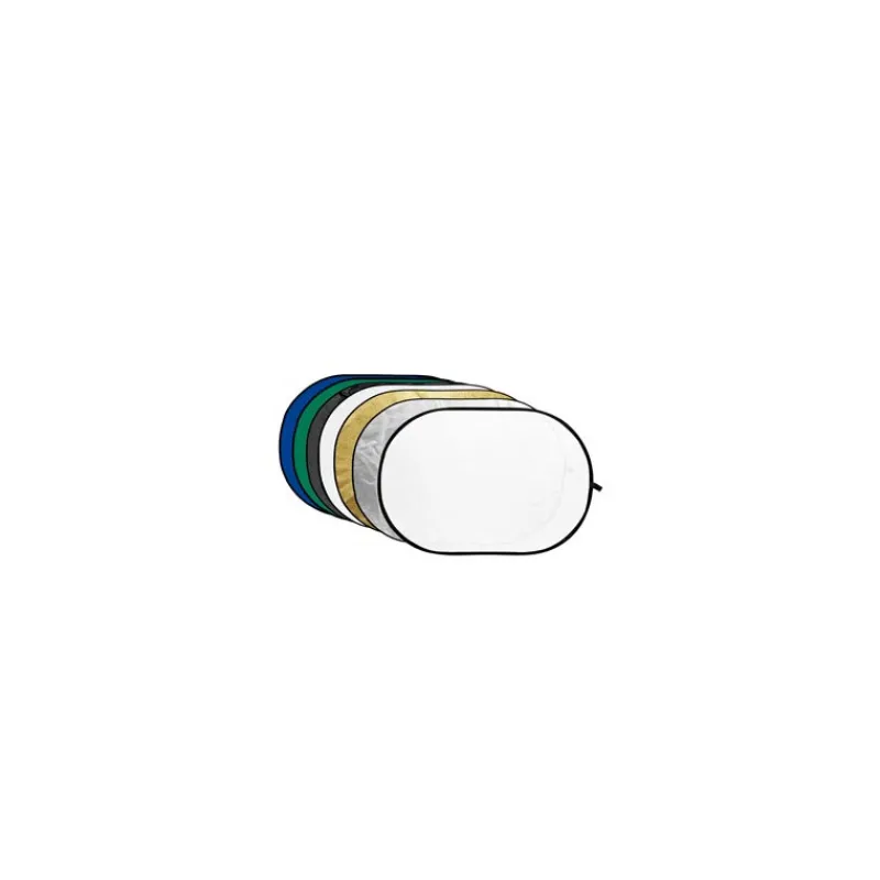 GODOX 7-in-1 Or, Argent, Noir, Blanc, Transparent, Bleu, Vert Disque réflecteur- 150X200cm