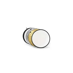 GODOX Réflecteur 5-en-1 Or, Argent, Noir, Blanc, Translucide - 60 cm