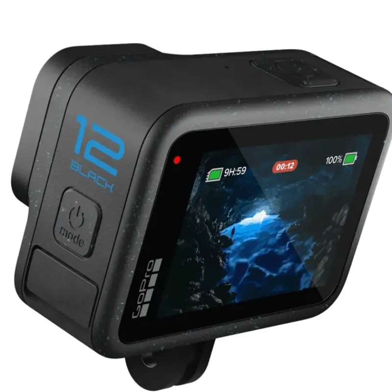 GOPRO HERO 12 - Caméra 5.3K, Stabilisation & Étanchéité Renforcée