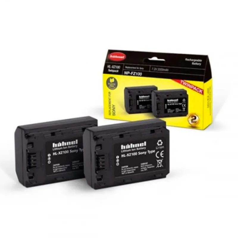 HAHNEL BATTERIE COMPAT. SONY NP-FZ100 X2 ULTR