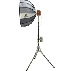 Hobolite Kit Avant Creator AC/DC : Éclairage portable 100W avec batterie V-Mount et accessoires polyvalents