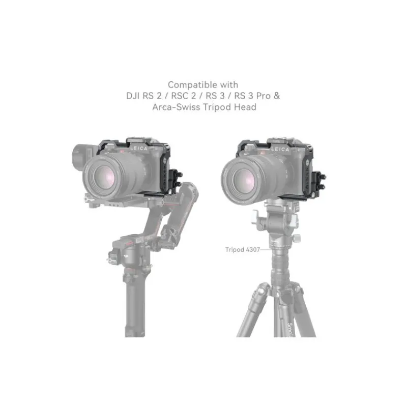 Smallrig Kit Cage 4510 pour Leica SL3 - Protection Robuste et Montage Polyvalent