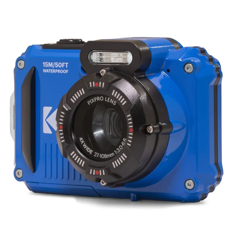 Kodak PixPro WPZ2 bleu - Appareil Photo Étanche et Antichoc 16MP avec Wi-Fi