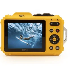Kodak PixPro WPZ2 jaune - Appareil Photo Étanche et Antichoc 16MP avec Wi-Fi