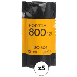 Kodak PORTRA 800 (120; PACK DE 5) - Panajou