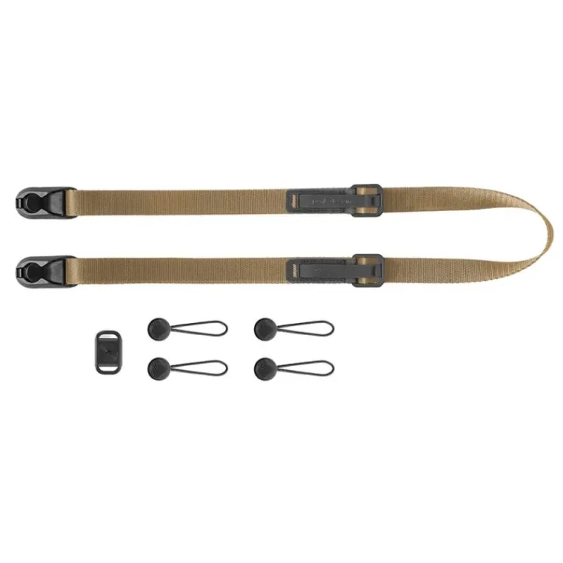 Peak Design Laisse Coyote - Courroie Ajustable et Sécurisée