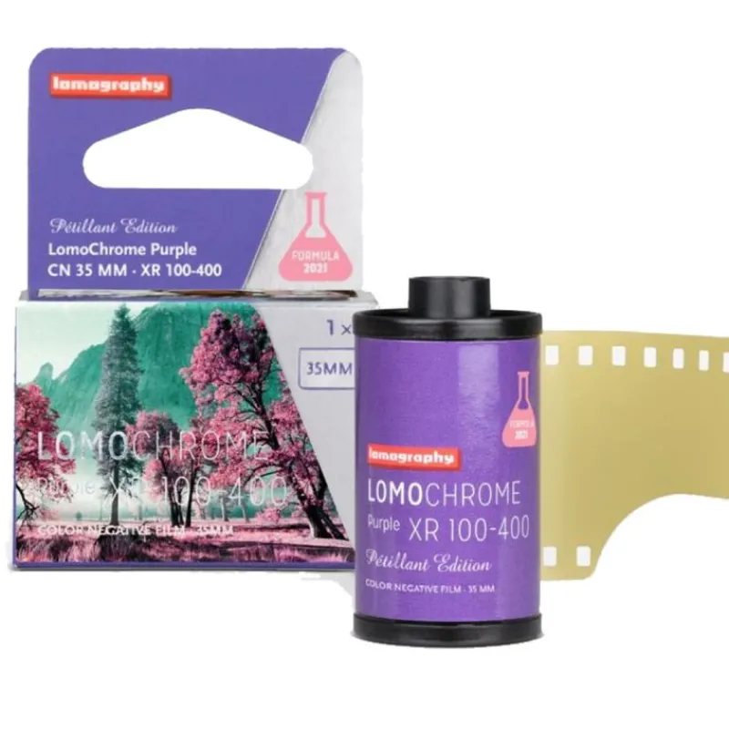Lomography LomoChrome Purple 2021 Pétillant 35 mm ISO 100–400 36 poses