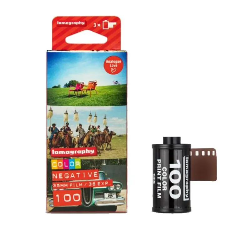 Lomography negatif couleur Pack de 100-3x36p