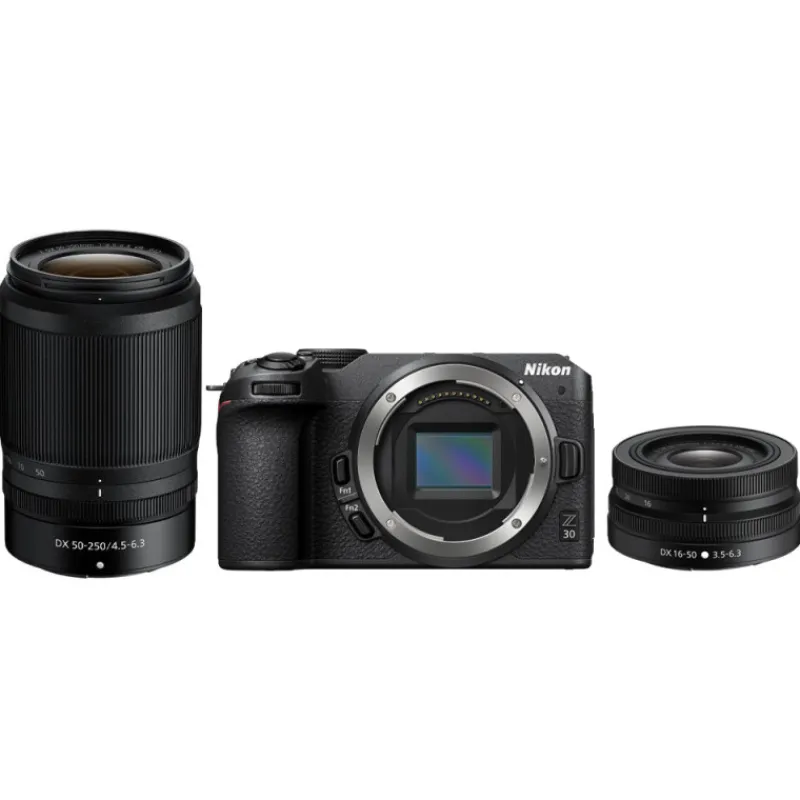 Nikon Z30 + 16-50 DX + 50-250 DX