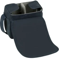 Oberwerth THE Q BAG MIDNIGHT BLUE CUIR HYDROPHOBE