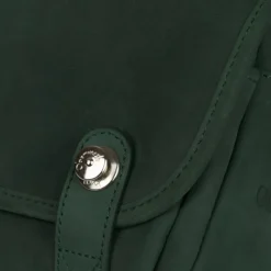 Oberwerth THE Q BAG PINE TREE GREEN CUIR HYDROPHOBE
