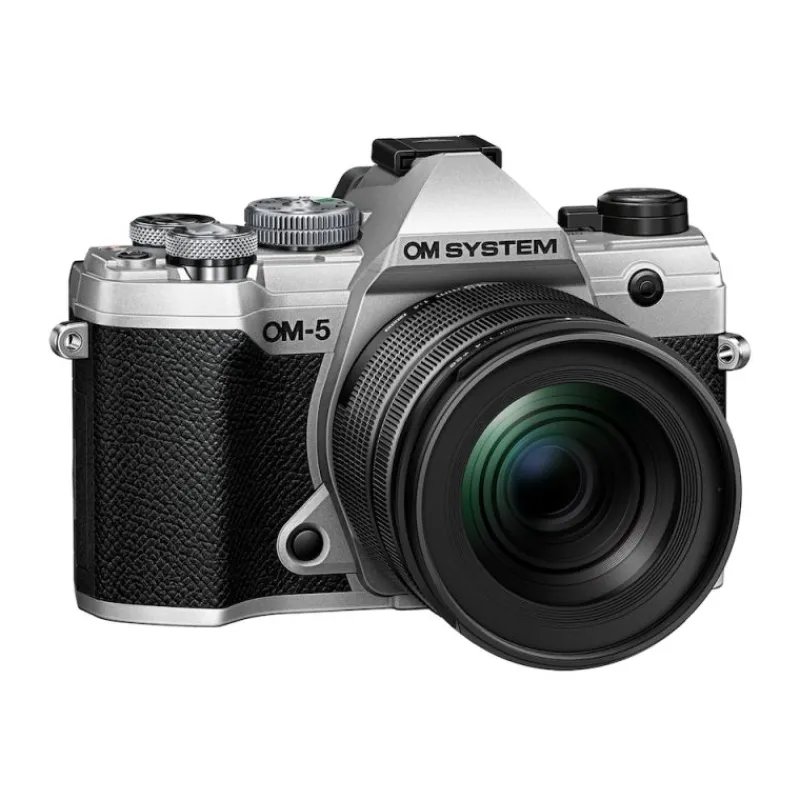 OM SYSTEM OM-5+12-45 F4 PRO KITSILVER/NOIR