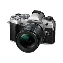 OM SYSTEM OM-5+12-45 F4 PRO KITSILVER/NOIR