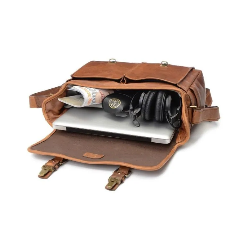 Ona Bags ONA BAG The Brixton (Antique Cognac Leather) - Panajou
