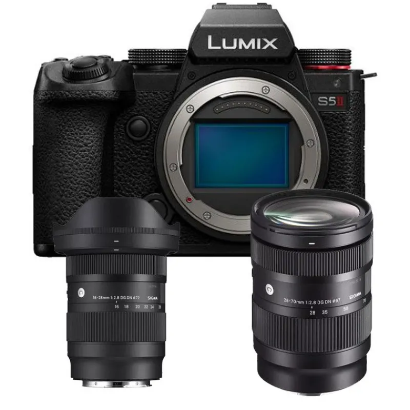 Panasonic LUMIX DC-S5II + Sigma 16-28/28-70 F2.8