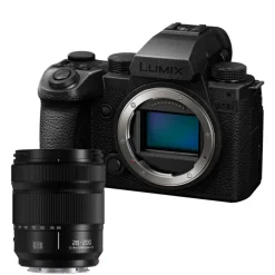 Panasonic LUMIX DC-S5II X+28-200– Hybride Plein Format 6K avec Autofocus Avancé