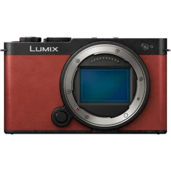 Panasonic LUMIX S9 rouge : Appareil photo compact 24,2 MP avec stabilisation et REAL TIME LUT