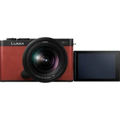 Panasonic LUMIX S9 rouge + 20-60 mm : Appareil photo compact 24,2 MP avec stabilisation et REAL TIME LUT
