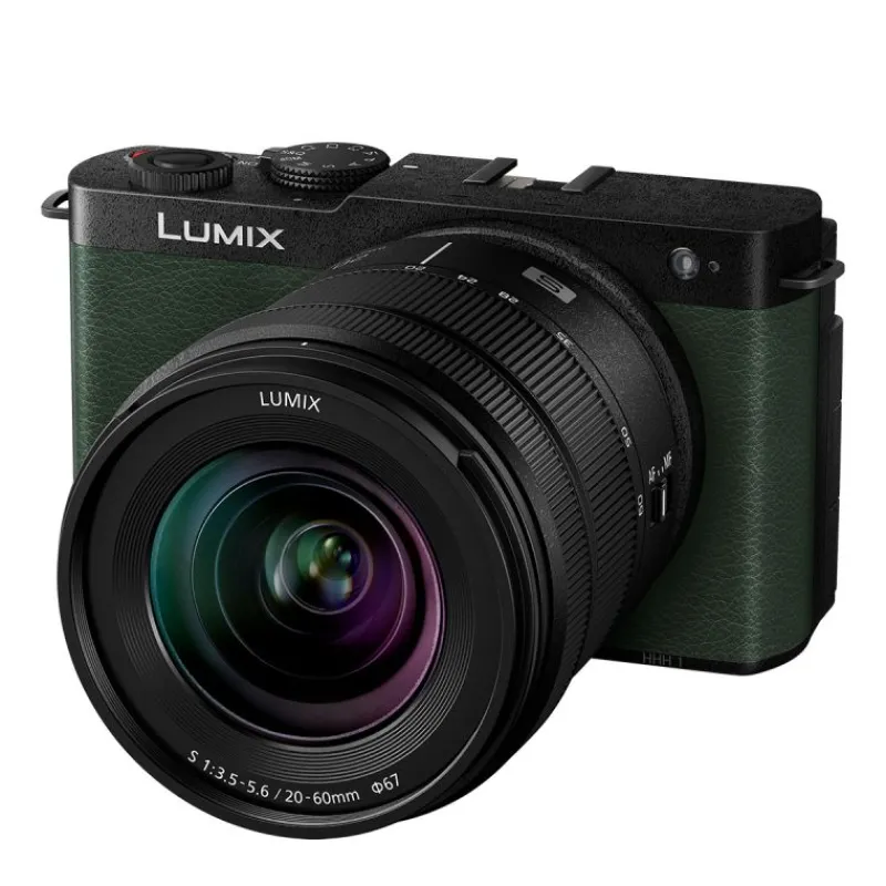 Panasonic LUMIX S9 vert + 20-60 mm : Appareil photo compact 24,2 MP avec stabilisation et REAL TIME LUT