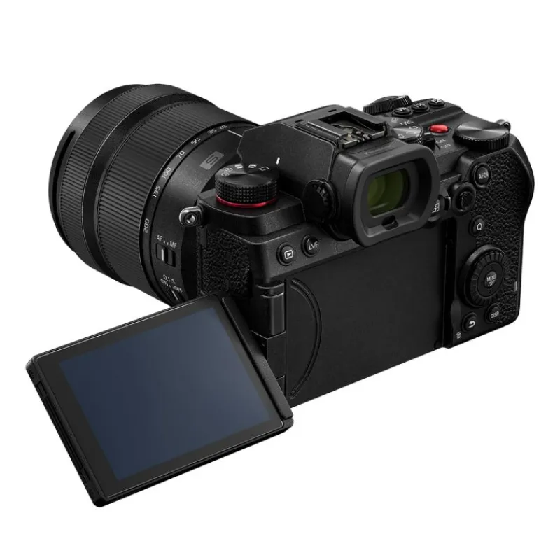 Panasonic LUMIX S5D + 28-200mm - Hybride plein format compact, vidéo 4K et stabilisation