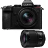 Panasonic LUMIX S5D + 18-40mm + 50mm - Hybride plein format compact, vidéo 4K et stabilisation