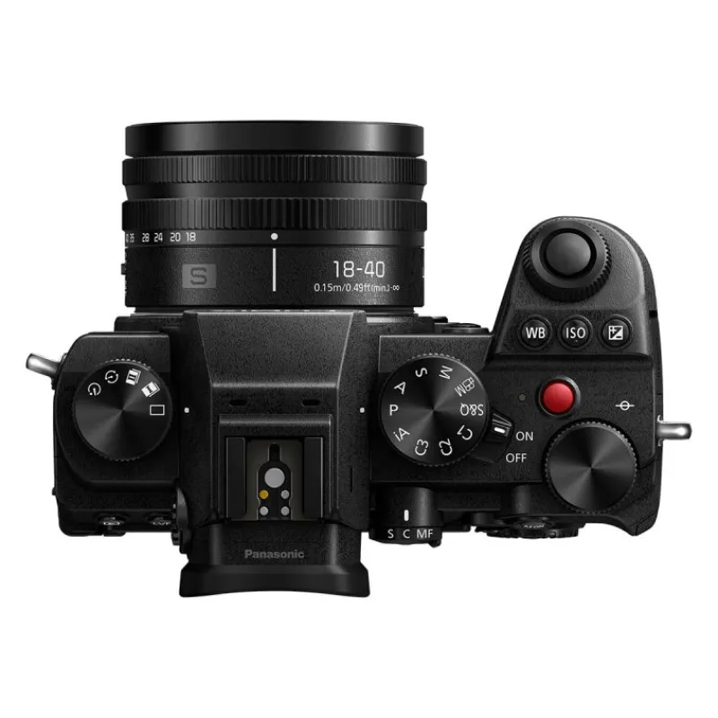 Panasonic LUMIX S5D + 18-40mm + 50mm - Hybride plein format compact, vidéo 4K et stabilisation