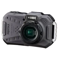 Pentax WG-1000 gris : Appareil Photo Tout-Terrain Étanche et Résistant