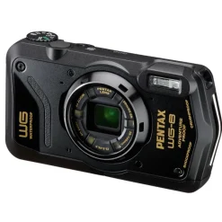 Pentax WG-8 noir : Appareil Photo Tout-Terrain 20MP, Vidéo 4K, Étanche 20m