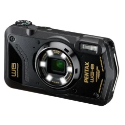 Pentax WG-8 noir : Appareil Photo Tout-Terrain 20MP, Vidéo 4K, Étanche 20m