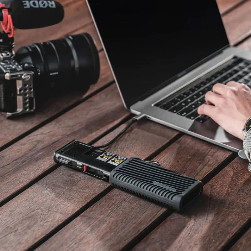 PGYTECH CFexpress CreateMate Card Reader Case - Stockage & Vitesse Optimale