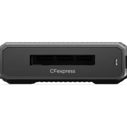 Sandisk ® Pro-Reader CFexpress®: Transferts ultrarapides, boîtier aluminium, protection anti-écrasement
