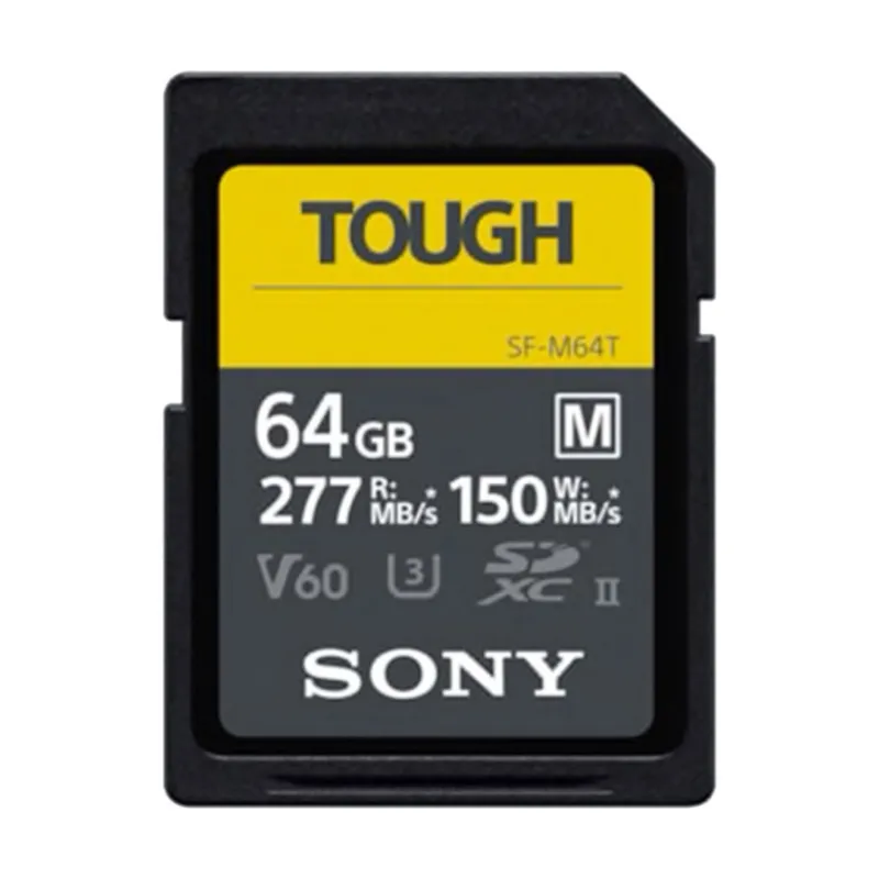 Sony SD SERIE M TOUGH 64GB R277W150 UHS-II CL