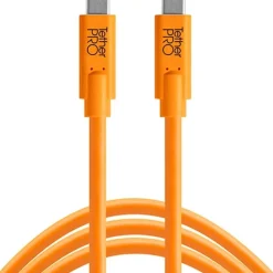 Tether Tools USB-C TO USB-C 4,6M ORANGE