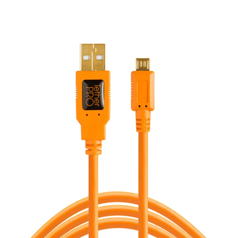 Tether Tools USB 2.0 vers Micro-B 5 broches 4.6M