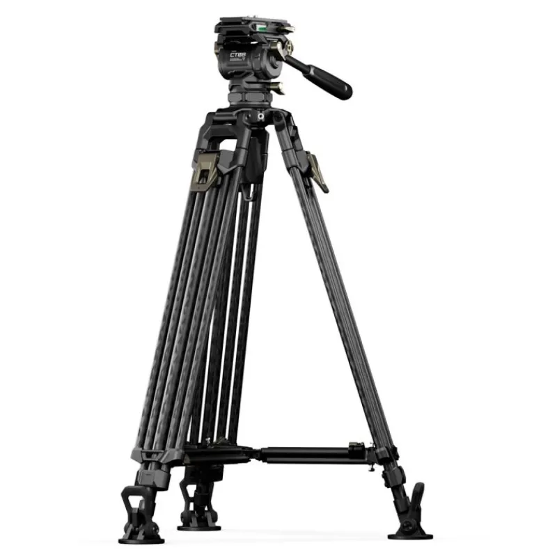 TILTA CT08A Trépied Vidéo Carbone - Robustesse et Légèreté